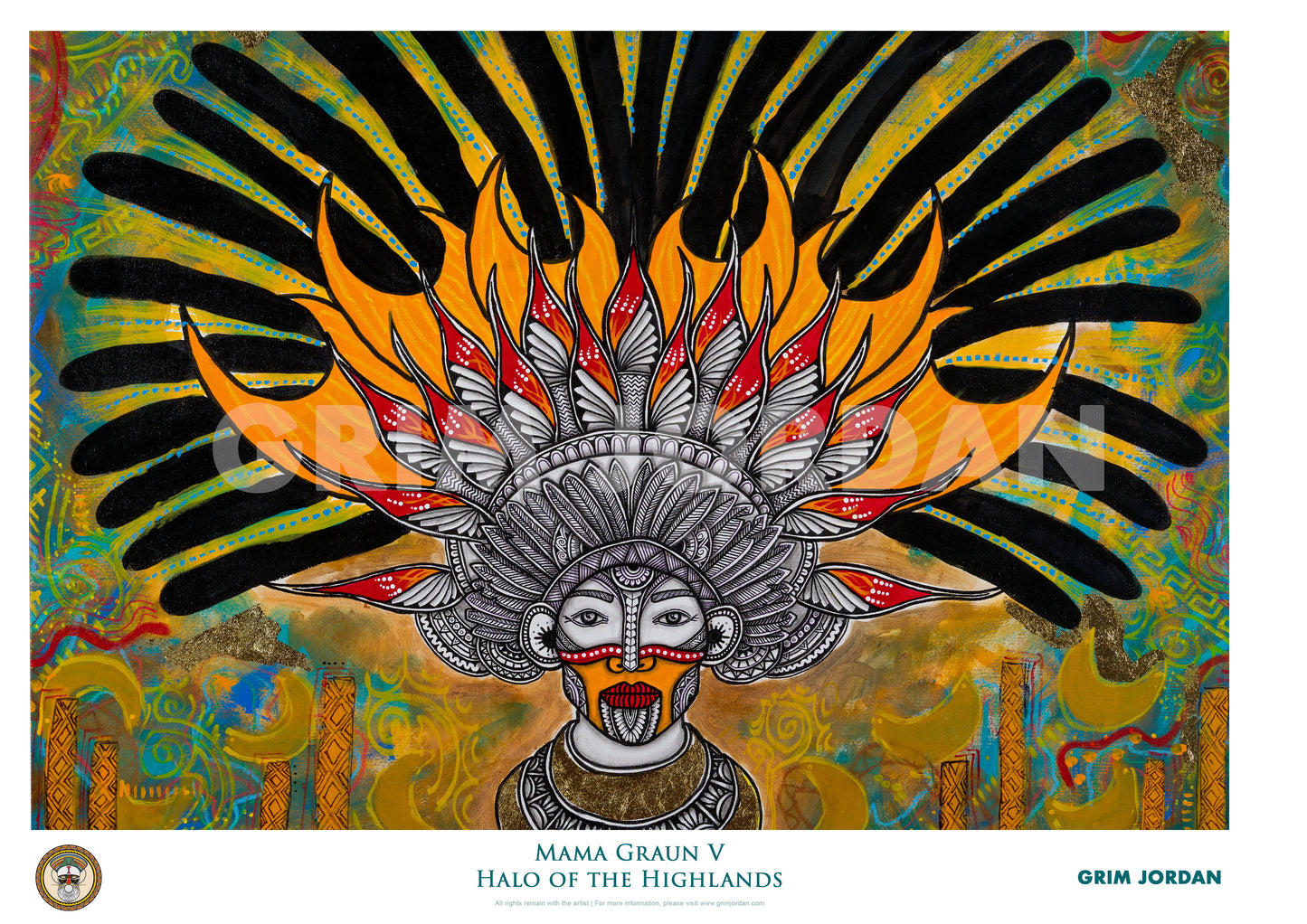 Mama Graun V - Halo of the Highlands Fine Art Print
