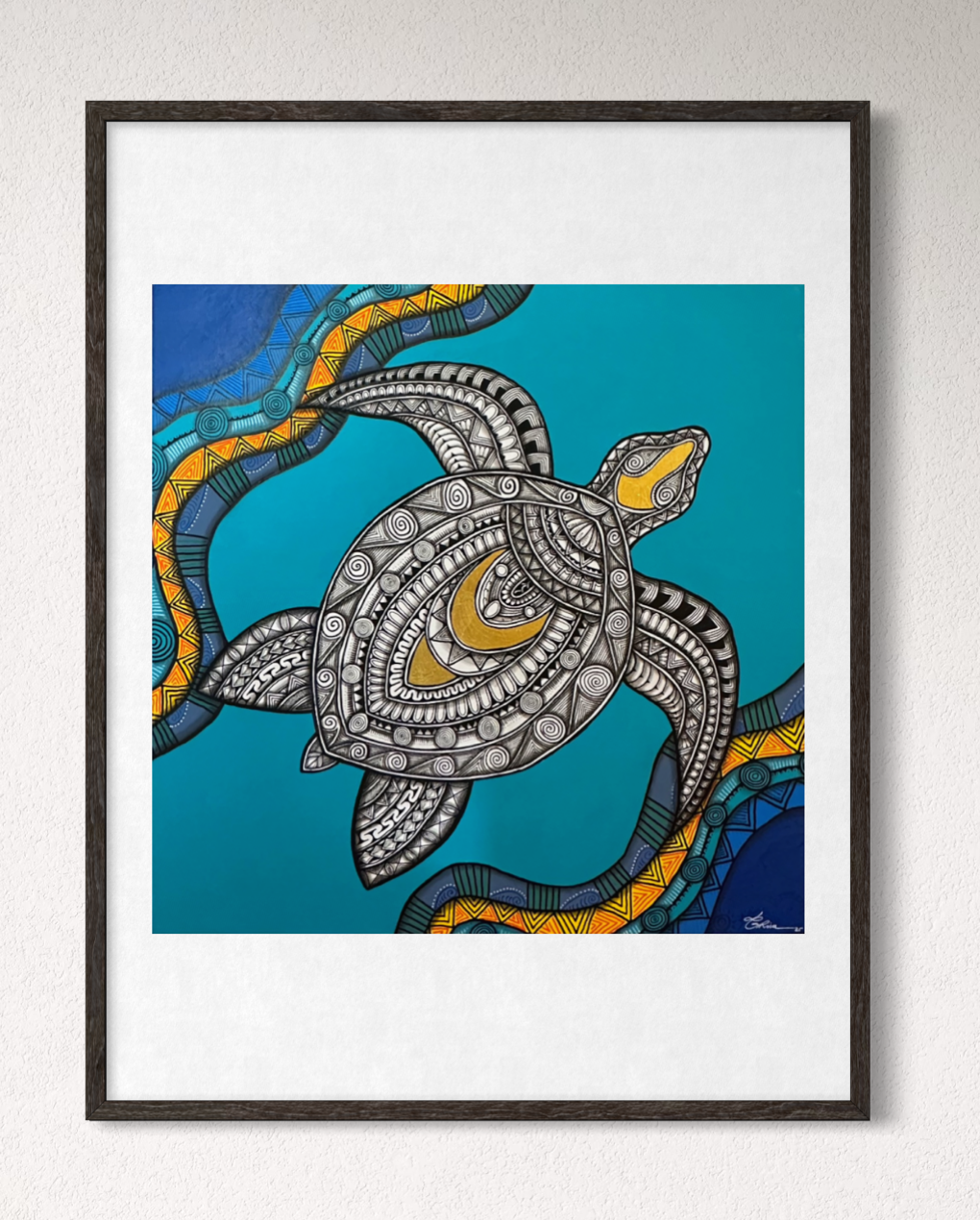 Defying Currents Fine Art Print