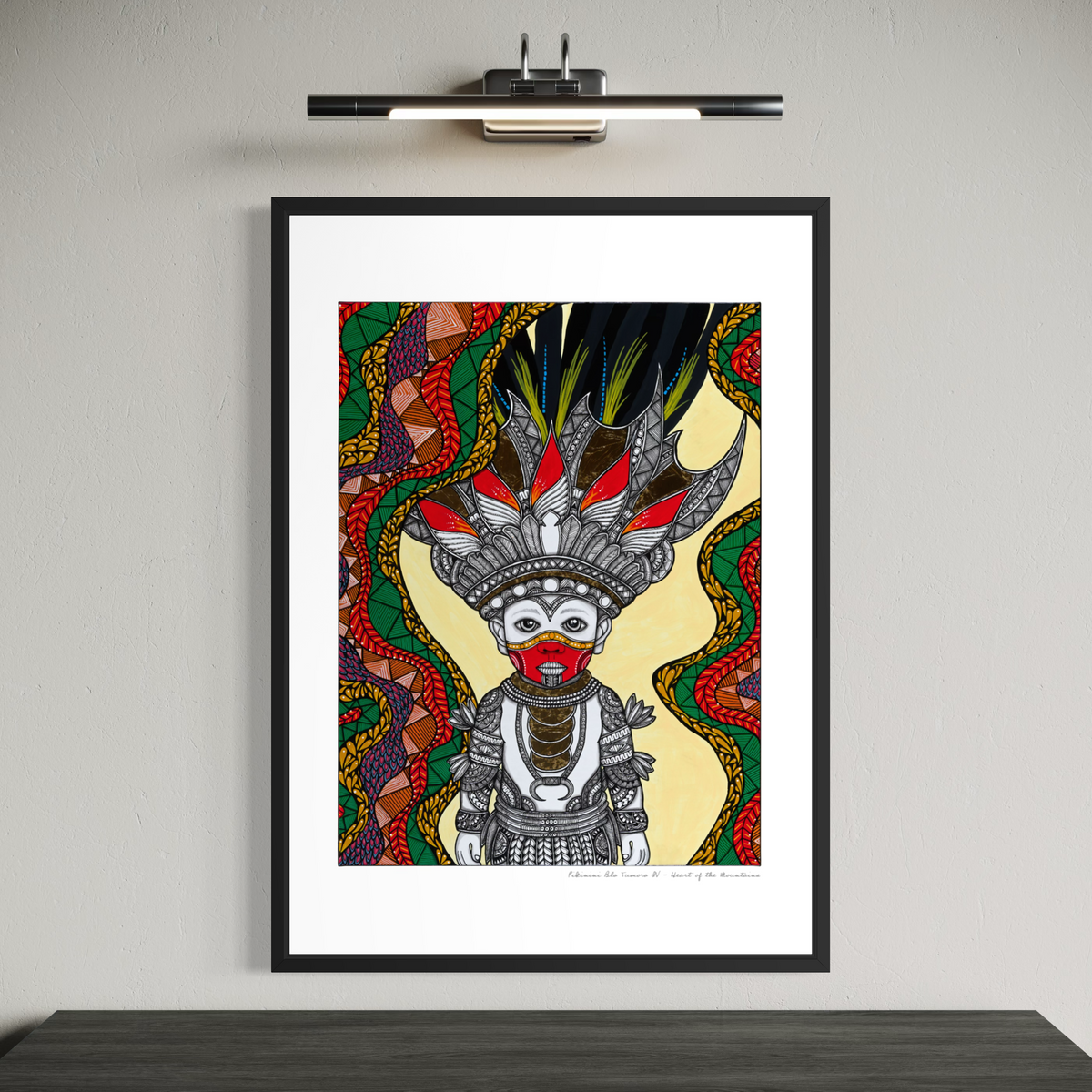 Pikinini blo tumoro IV - Heart of the Mountains Fine Art Print