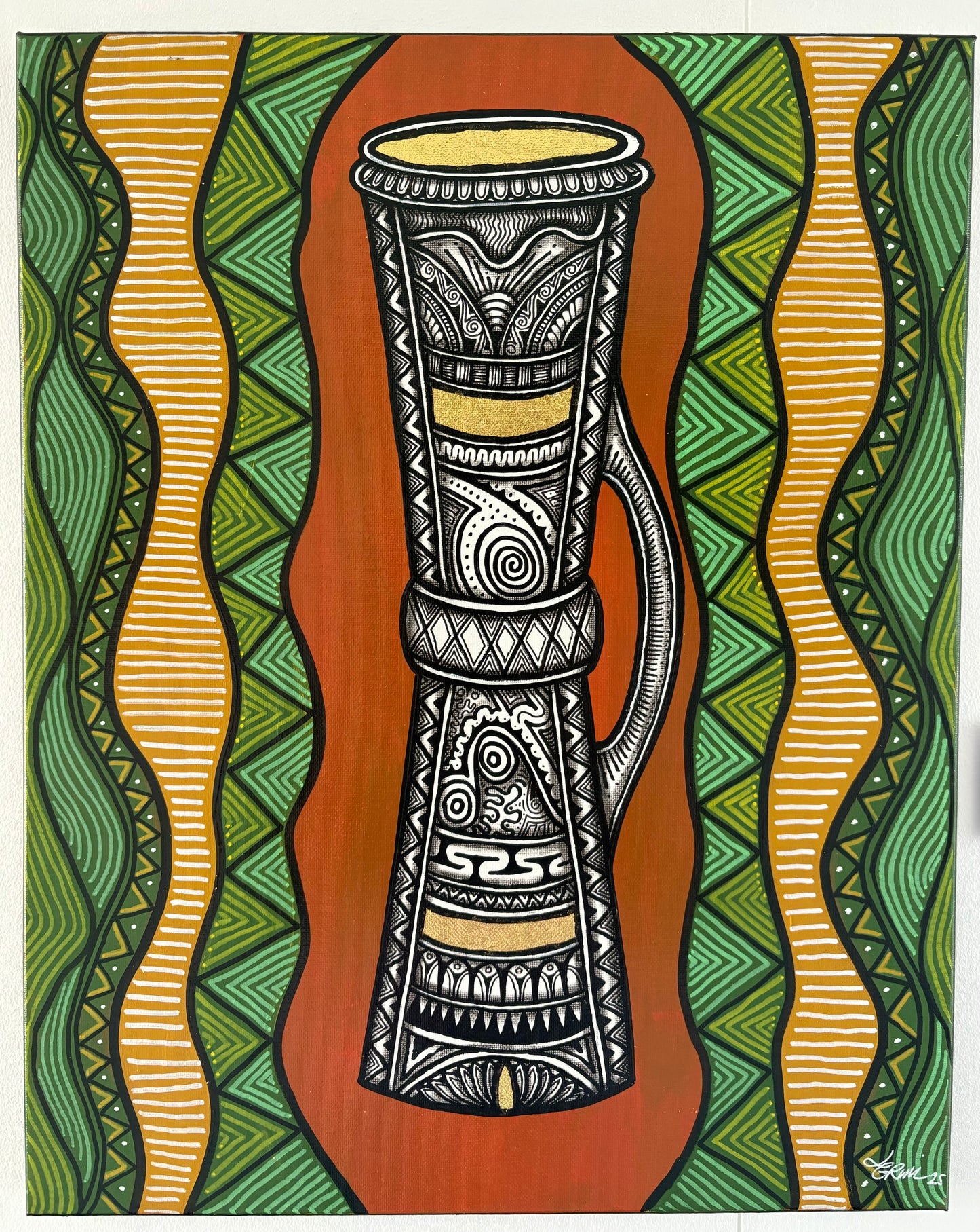 Kundu Drum III (Study)