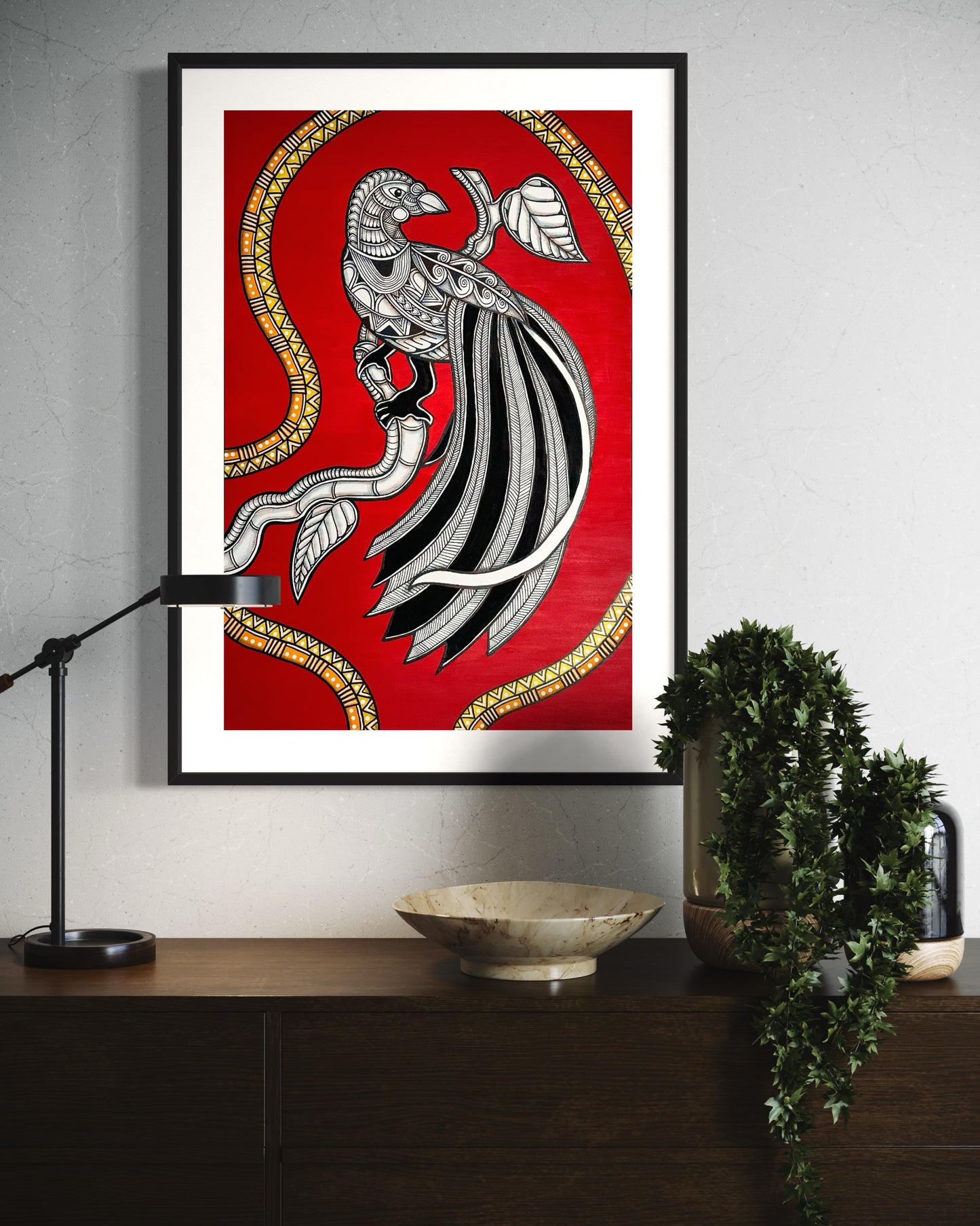 Raggianna Bird of Paradise Limited Edition (Framed)