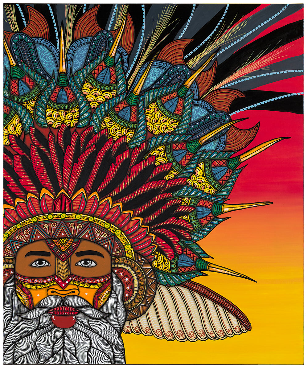 Mountain Man - Colors of Simbu