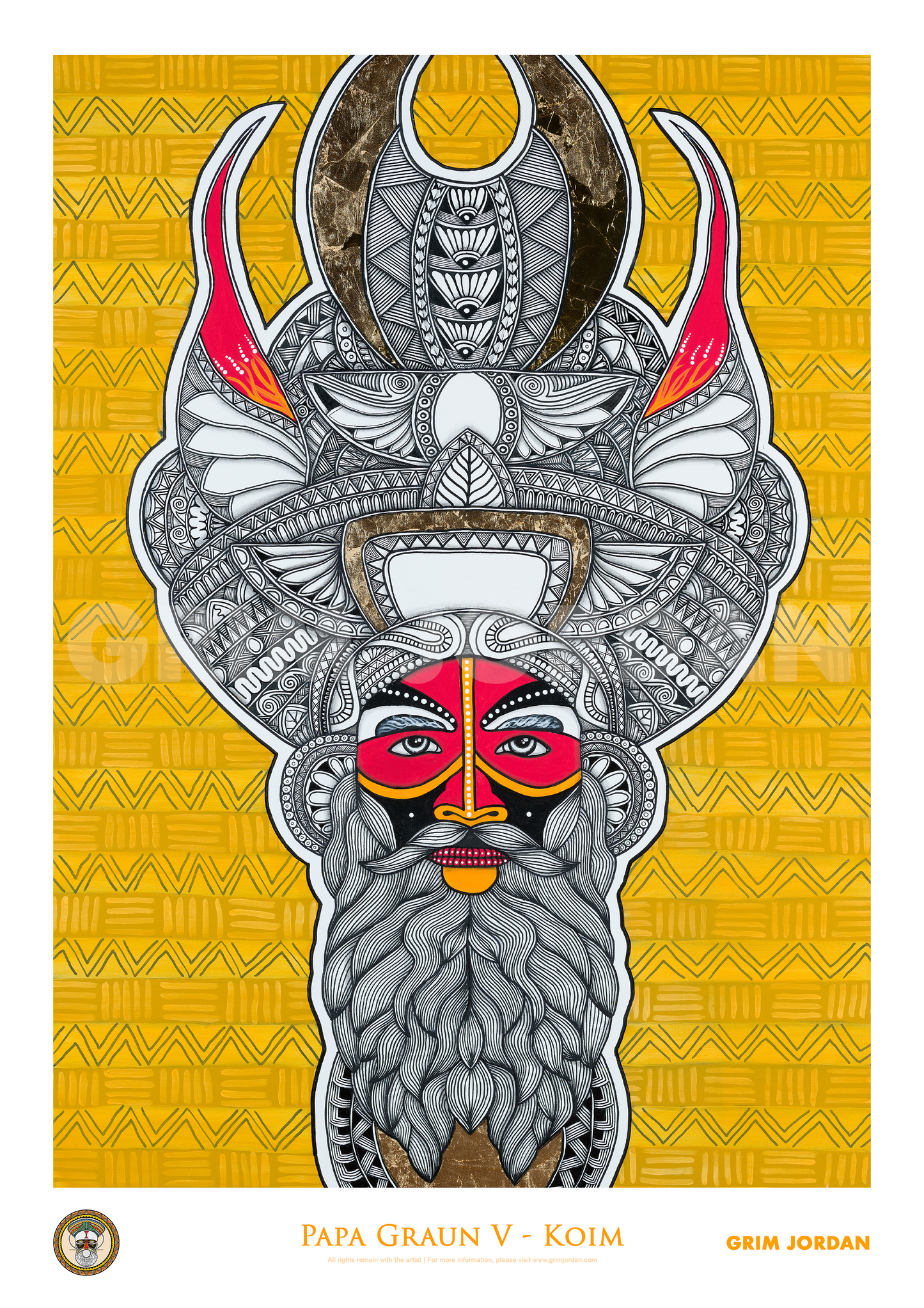 Papa Graun V - Koim Fine Art Print