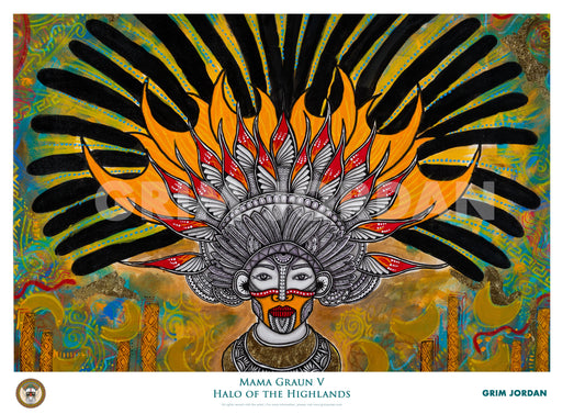 Mama Graun V - Halo of the Highlands Fine Art Print