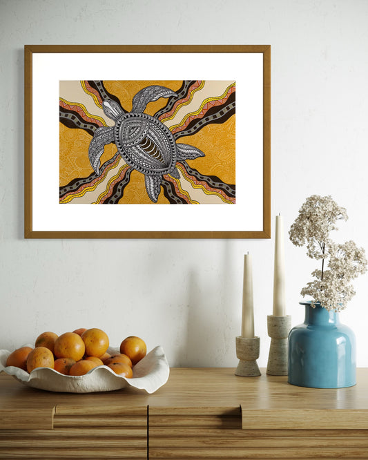 Torosel Framed A3 Print