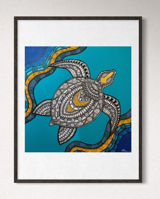 Defying Currents Fine Art Print