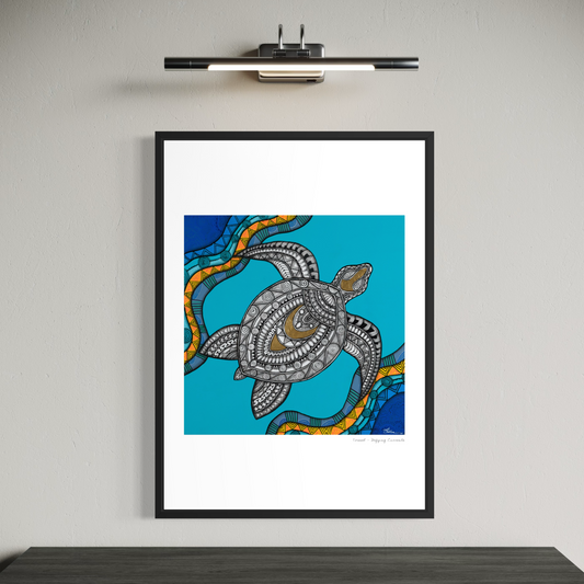 Defying Currents Fine Art Print