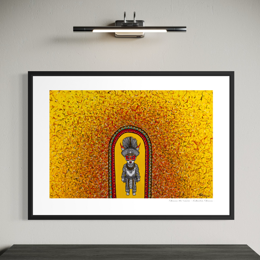 Pikinini blo tumoro III - Lukautim Pikinini Fine Art Print