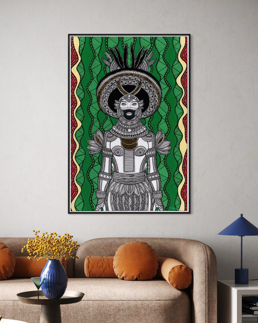 Mountain Meri Mono Meri Enga Canvas Print