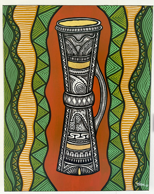 Kundu Drum III (Study)