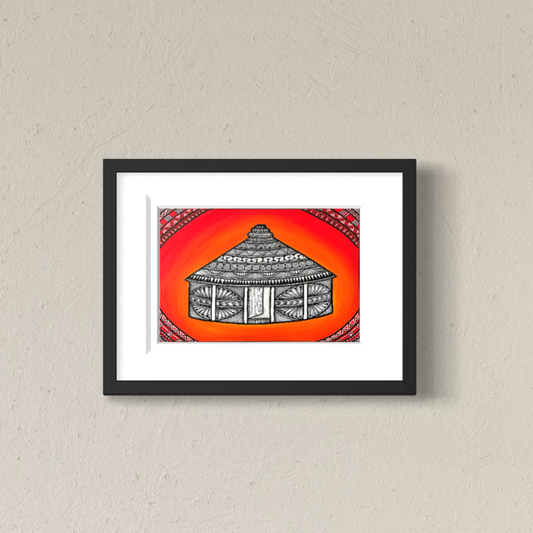 Liklik Haus Kunai Framed