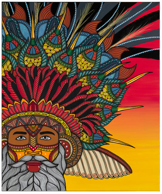 Mountain Man - Colors of Simbu