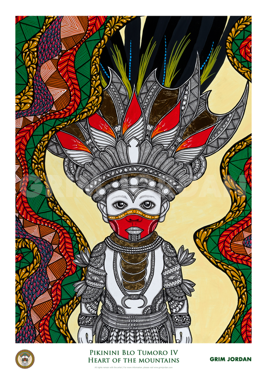 Pikinini blo tumoro IV - Heart of the Mountains Fine Art Print