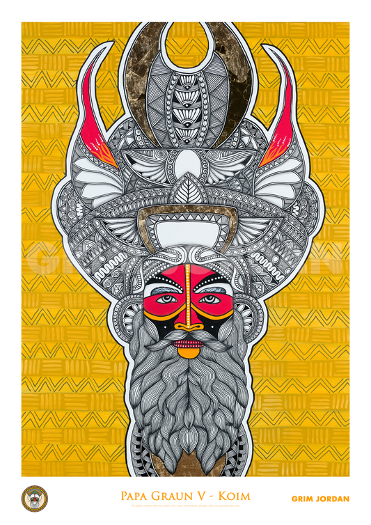 Papa Graun V - Koim Fine Art Print